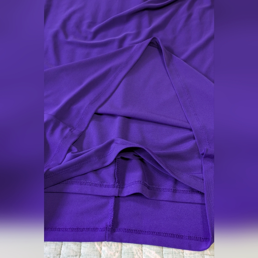 Ralph Lauren gorgeous Vibrant Purple dress, Size 8. - Picture 5 of 7